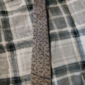Elegant Paisley Brown Tie